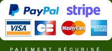 Paiement sécurisé - PAYPAL - STRIPE